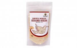 Jioo Organics Dried White Sesame Seeds (Safed Til)  Pack  100 grams